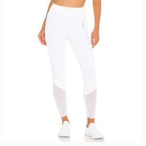 Koral Focus High Rise Black Out Legging White Women's Size XS